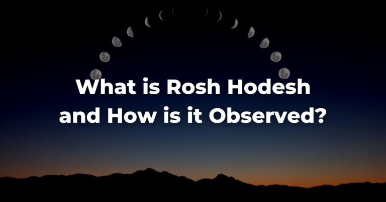 What is Rosh Hodesh and How is it Observed?