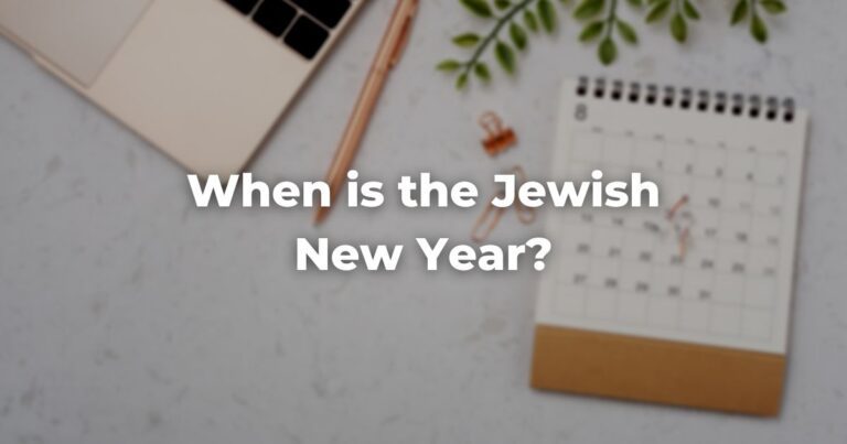When is the Jewish New Year?