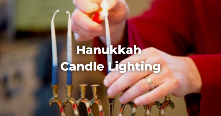 Hanukkah Candle Lighting