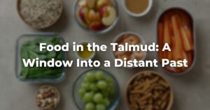 Food in the Talmud A Window Into a Distant Past