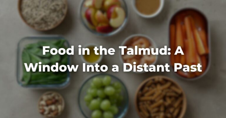 Food in the Talmud A Window Into a Distant Past